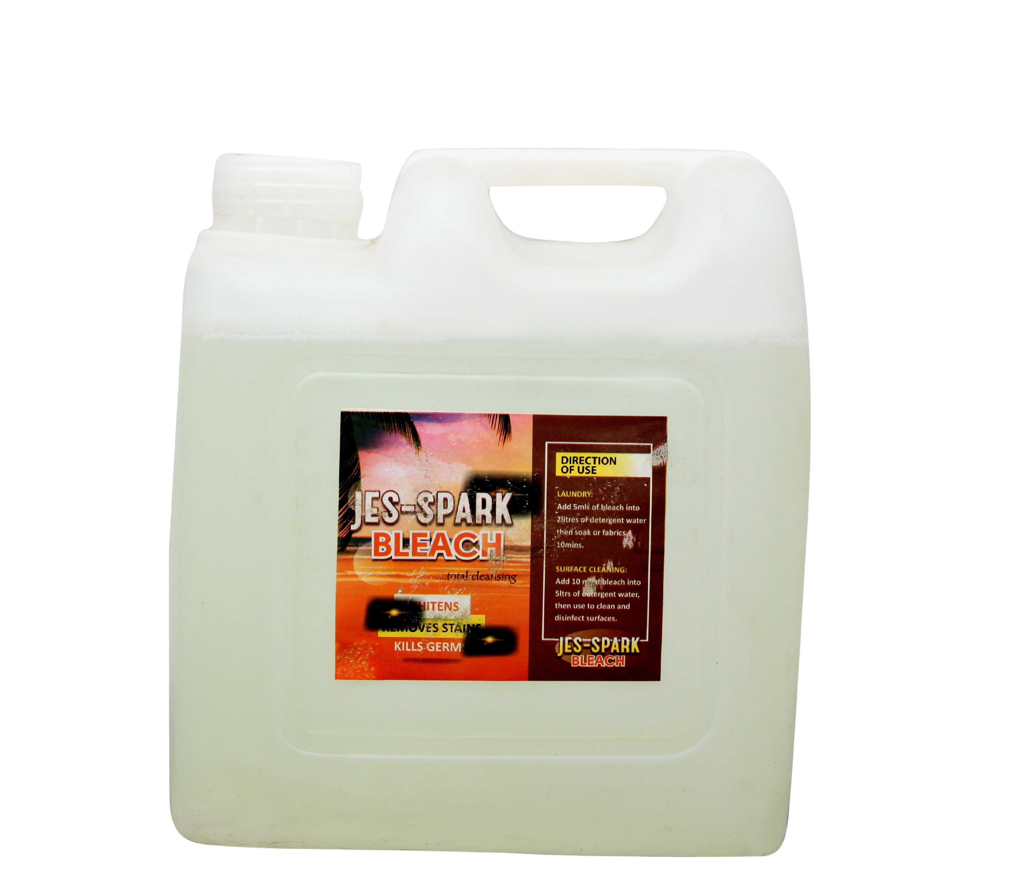 JES-SPARK HYPOCHLORITE BLEACH 10LTRS